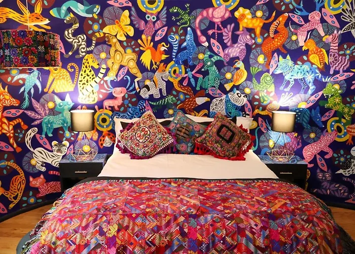 The Tower Of Alebrijes In San Angel